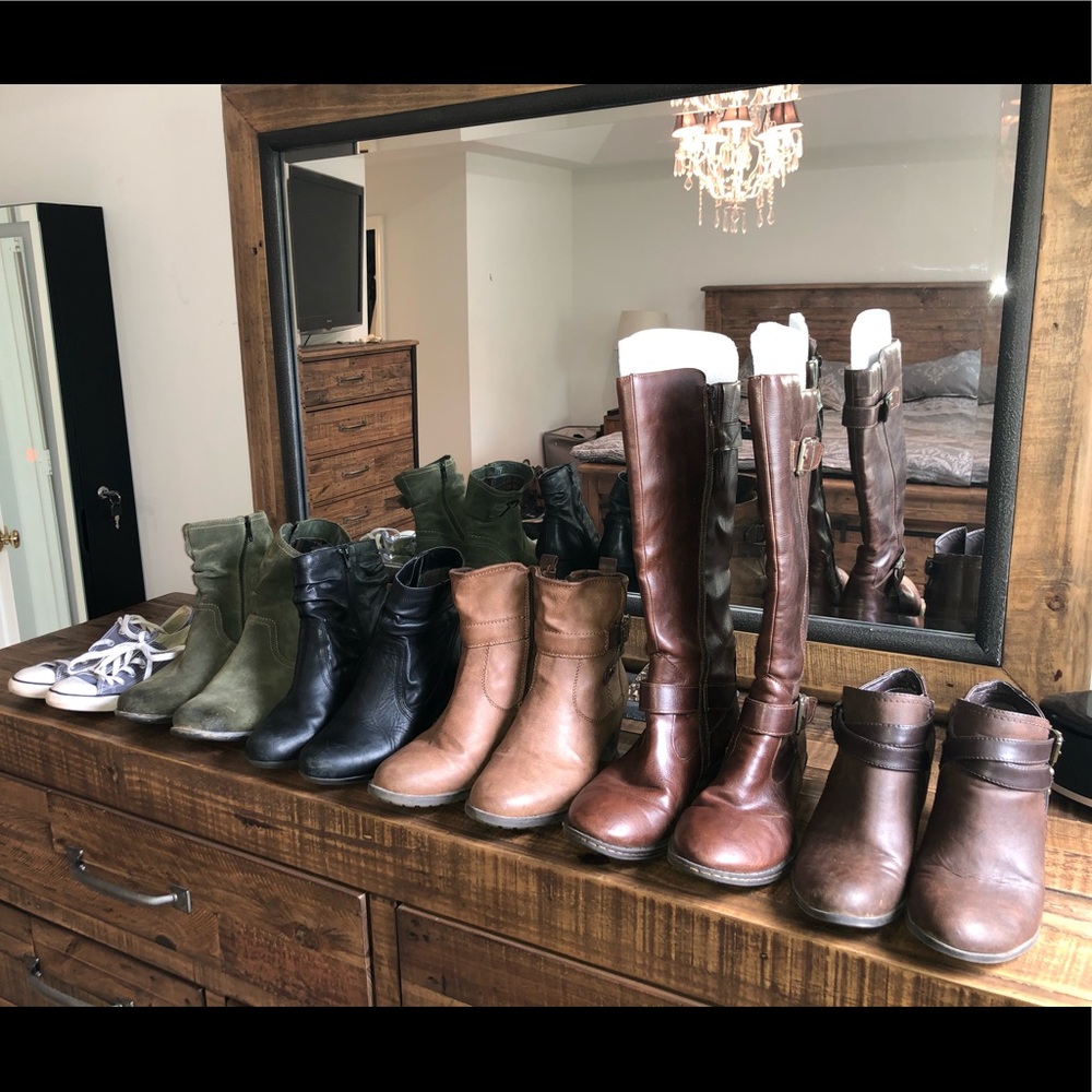 Lot of boots and shoes (6 pairs)